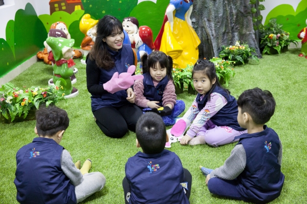 Triết lí Let kids be kids của Hanoi Center Kids